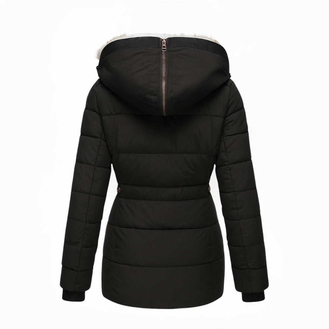Anna™ | Manteau d'hiver avec doublure en fausse fourrure
