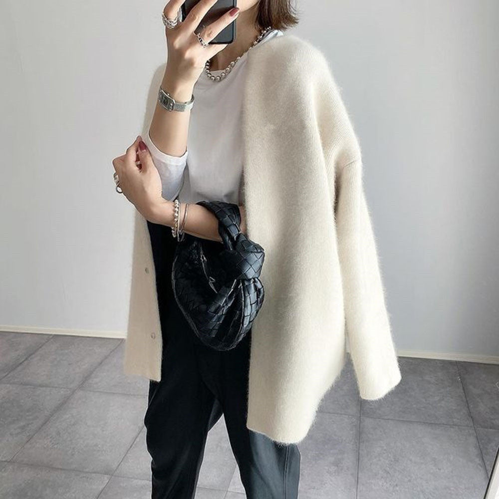 Juliette™ | Cardigan long en laine douce