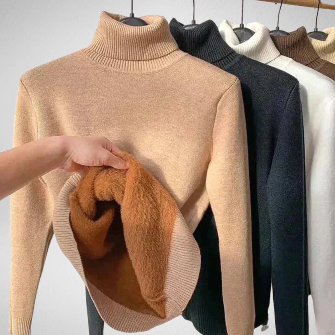 Léontine™ | Pull Doublé Chaleur d’Hiver