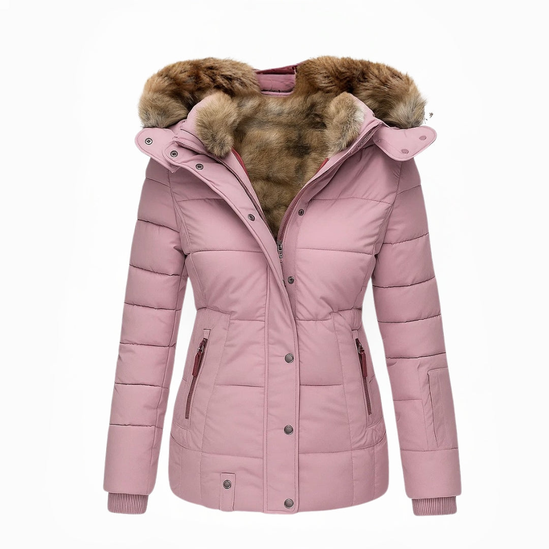 Anna™ | Manteau d'hiver avec doublure en fausse fourrure