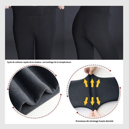 Leggings d'Hiver Premium en Polaire pour Femmes