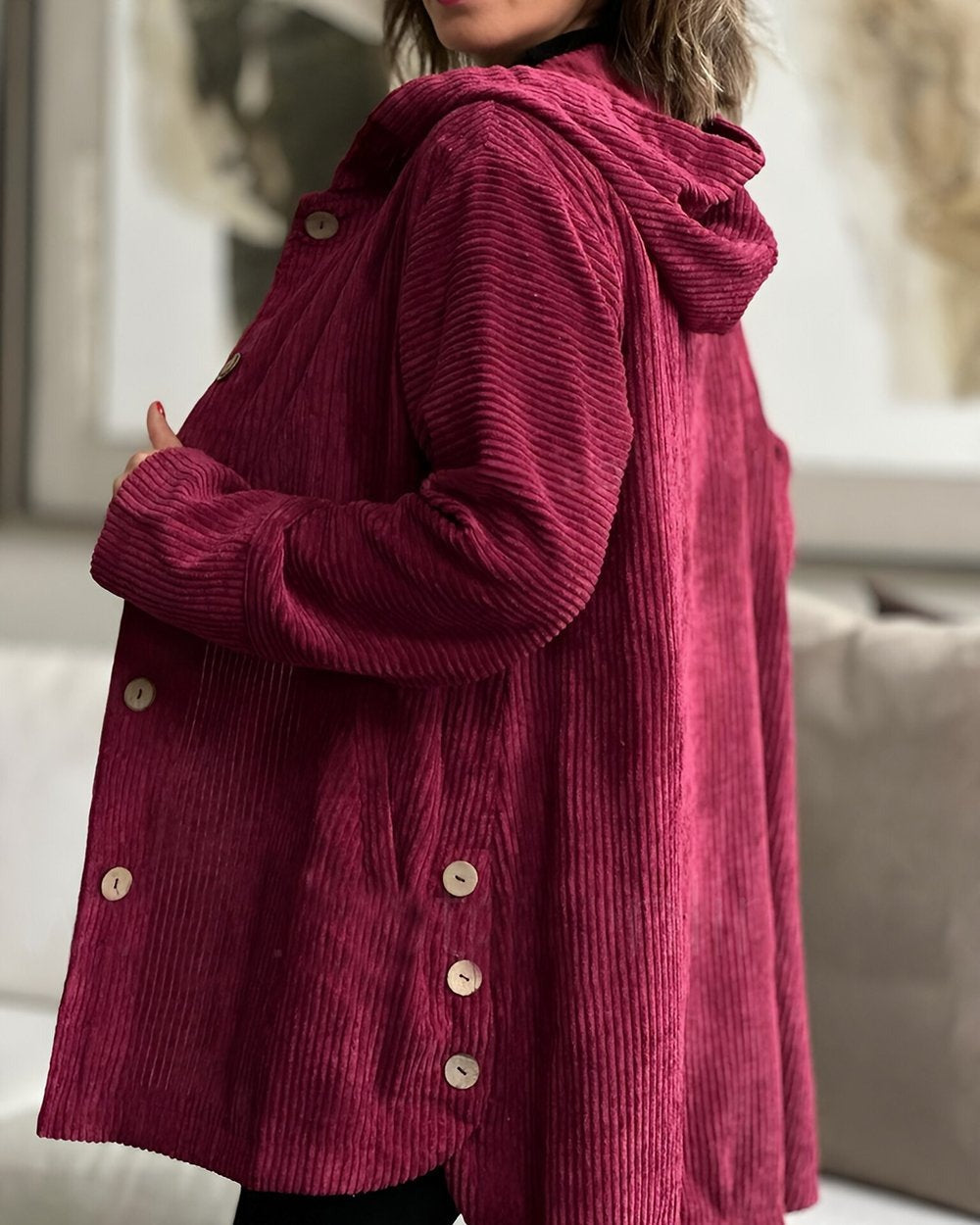 Eleanor™ | Veste Quotidienne à Capuche Confortable