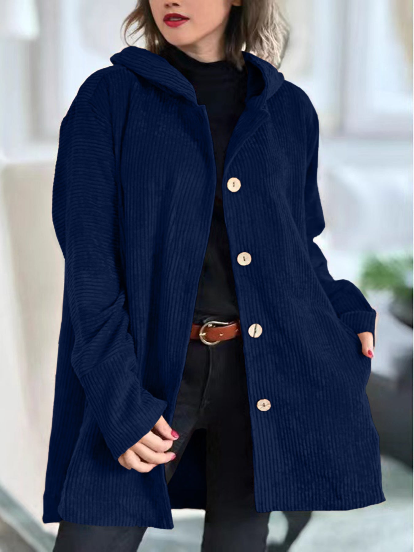Eleanor™ | Veste Quotidienne à Capuche Confortable