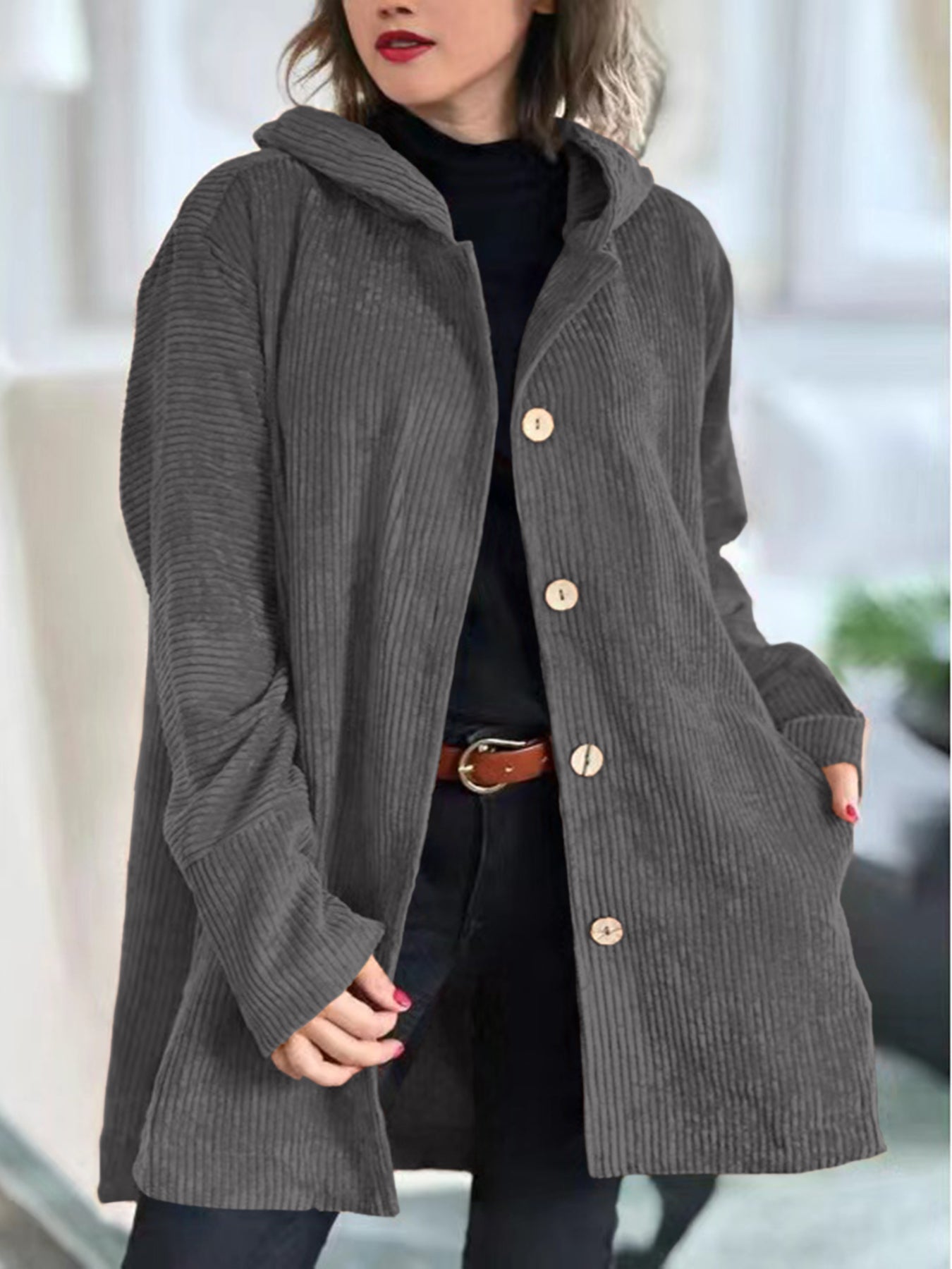 Eleanor™ | Veste Quotidienne à Capuche Confortable