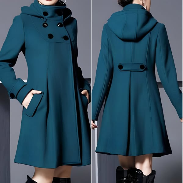 Adella™ | Veste élégante à capuche avec poches