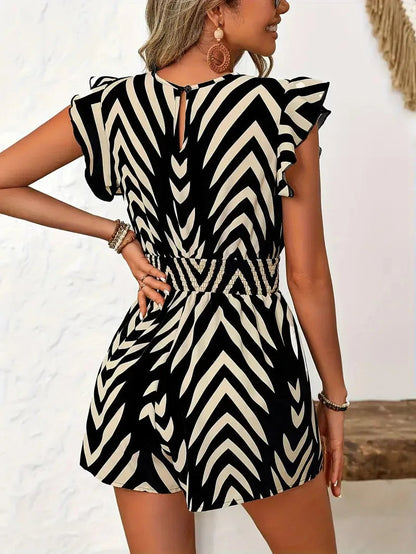 Palma Chevron Romper