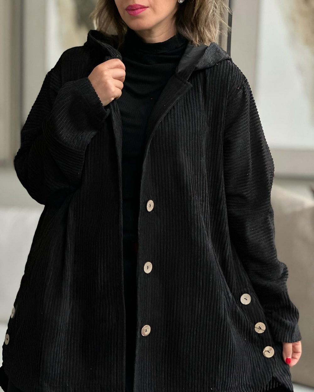 Eleanor™ | Veste Quotidienne à Capuche Confortable