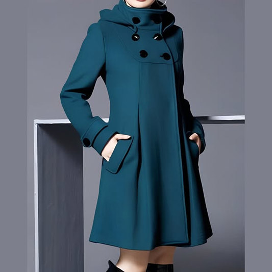 Adella™ | Veste élégante à capuche avec poches