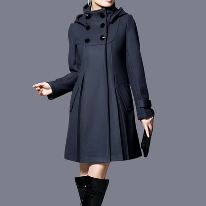 Adella™ | Veste élégante à capuche avec poches