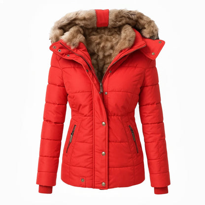 Anna™ | Manteau d'hiver avec doublure en fausse fourrure