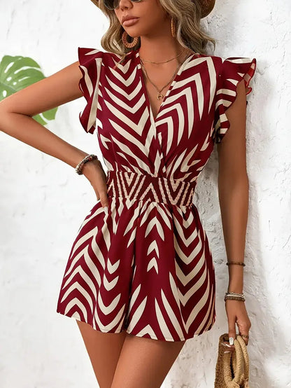 Palma Chevron Romper