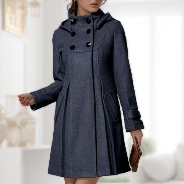 Adella™ | Veste élégante à capuche avec poches