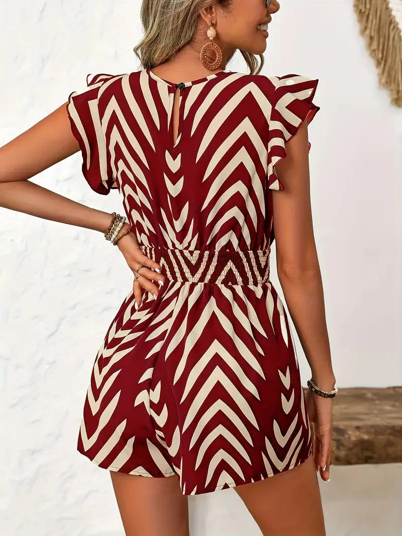 Palma Chevron Romper