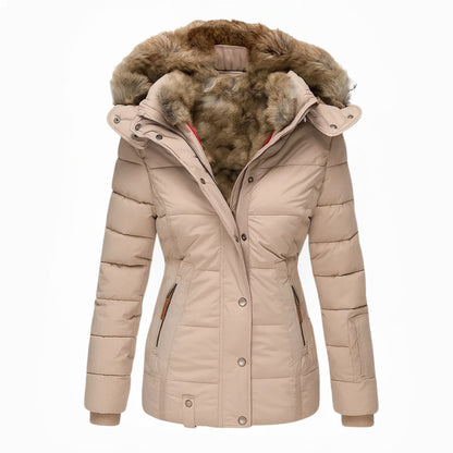 Anna™ | Manteau d'hiver avec doublure en fausse fourrure