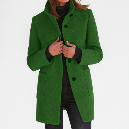 Stella™ | Manteau doux et élégant à col roulé