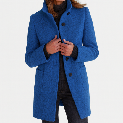 Stella™ | Manteau doux et élégant à col roulé