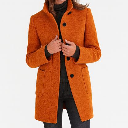 Stella™ | Manteau doux et élégant à col roulé