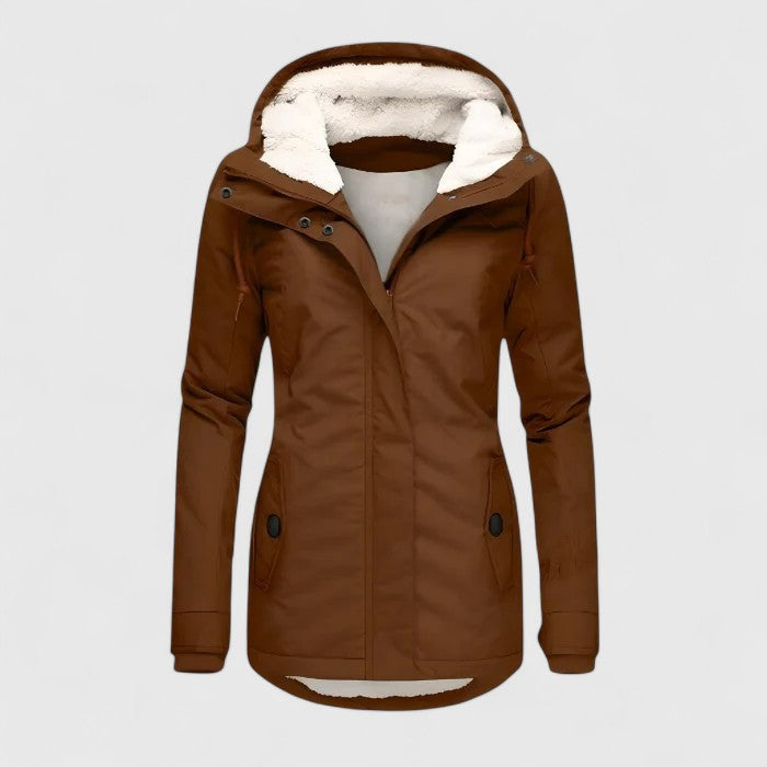 Amélie™ | Veste d'hiver imperméable avec capuche