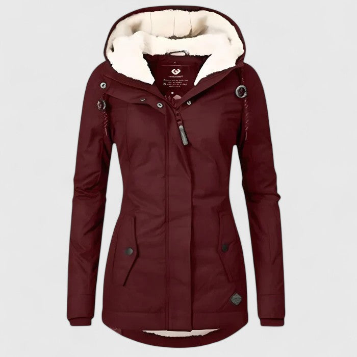 Amélie™ | Veste d'hiver imperméable avec capuche