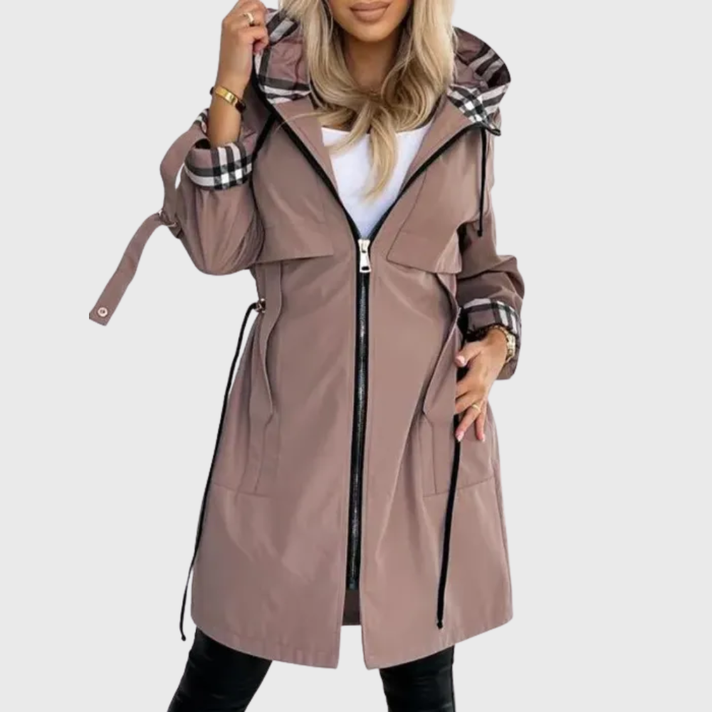 Aurélie | Manteau Femme avec Fermeture Frontale