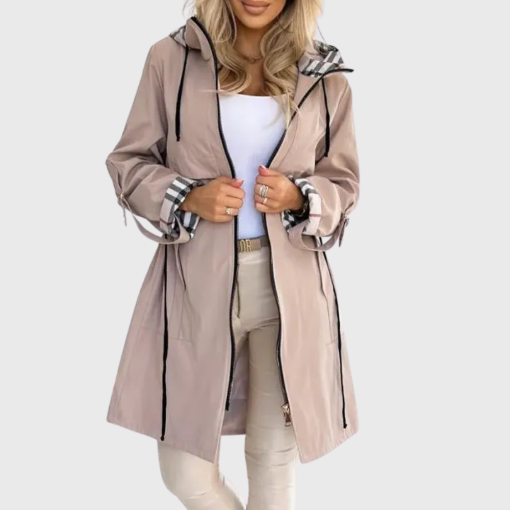 Aurélie | Manteau Femme avec Fermeture Frontale