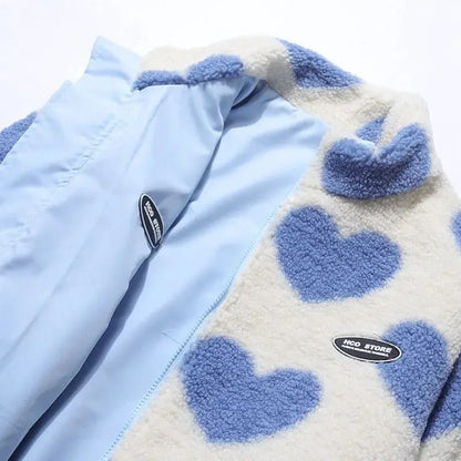 Camila™ | Veste réversible à cœurs