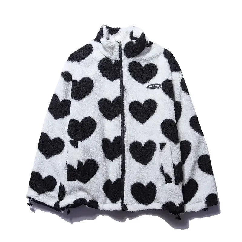 Camila™ | Veste réversible à cœurs