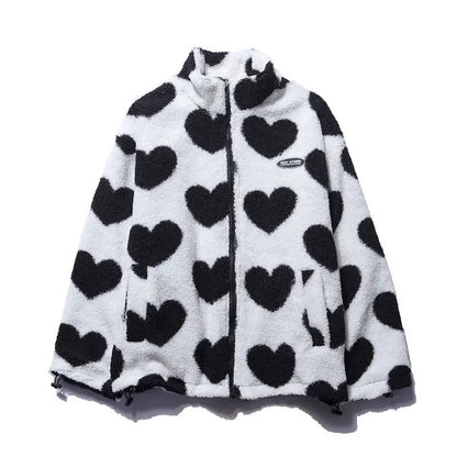 Camila™ | Veste réversible à cœurs