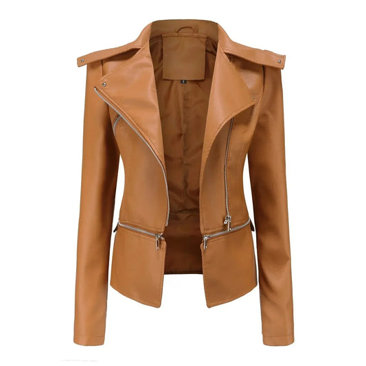 Lily™ | Veste Moto Classique Femme