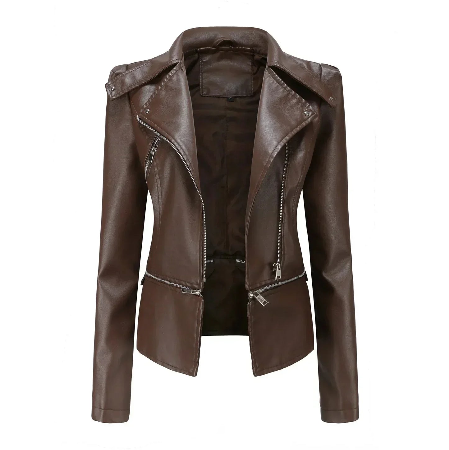 Lily™ | Veste Moto Classique Femme