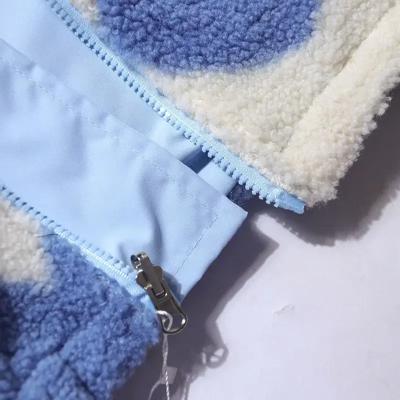 Camila™ | Veste réversible à cœurs