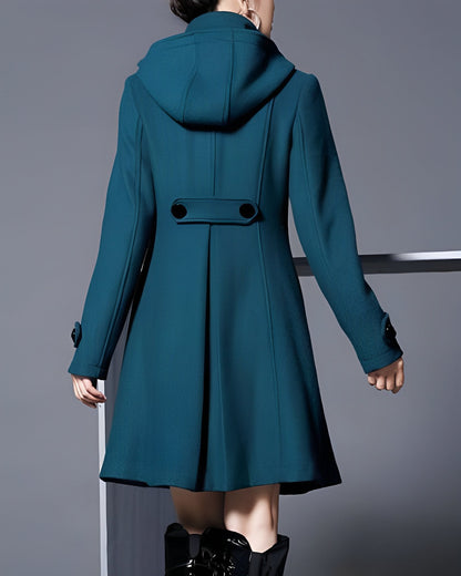 Adella™ | Veste élégante à capuche avec poches