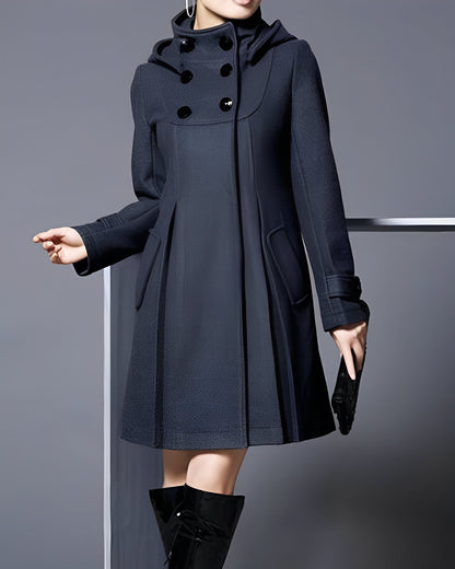 Adella™ | Veste élégante à capuche avec poches