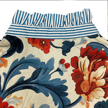 Marvella - Blouse Fleurie Vintage Élégante