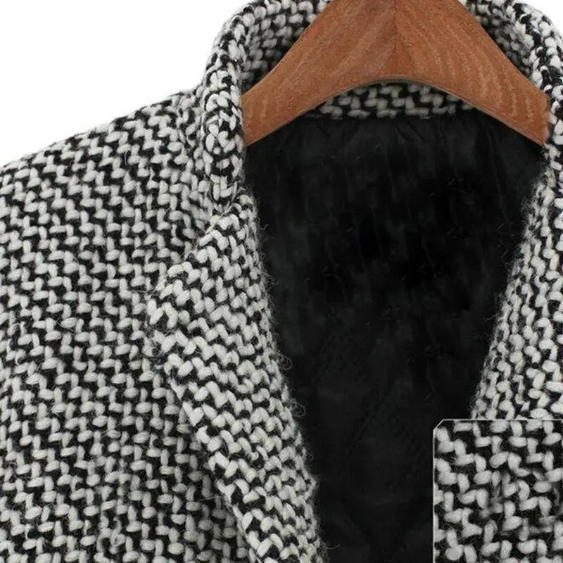 Caterinella™ | Manteau en laine grise décontracté et élégant