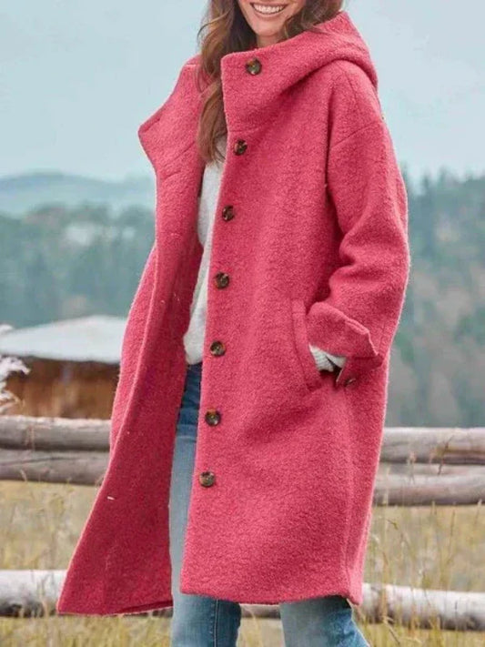 Édeline™ | Manteau d’Hiver Long et Élégant