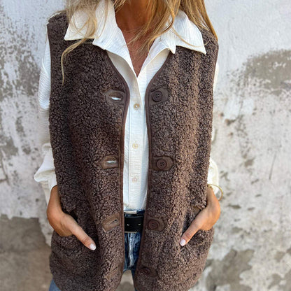 Noémia™ – Cardigan Chic et Confortable à Boutons Élégants