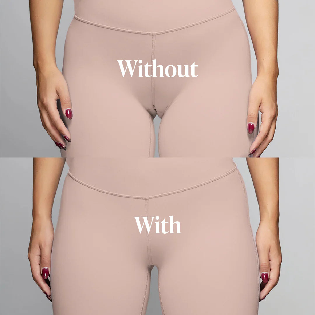 High-waisted thong brown (Set of 3)